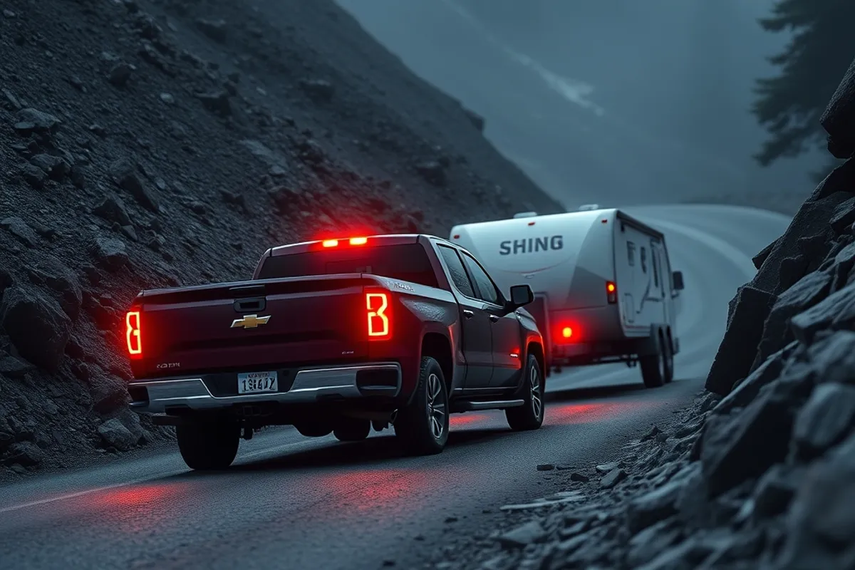 2026 Full-Size Truck Towing Test: Five Trucks, One Trailer — Stability in wind and on broken pavement